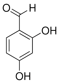 2,4-Dihydroxybenzaldehyde,C7H6O3 ,β-Resorcylaldehyde, 4-Formylresorcinol